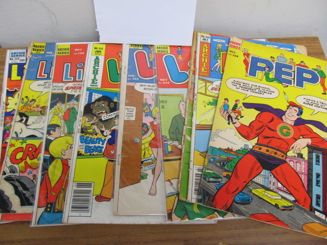 lot 167 image: Lot of Assorted Vintage etc Comic Books