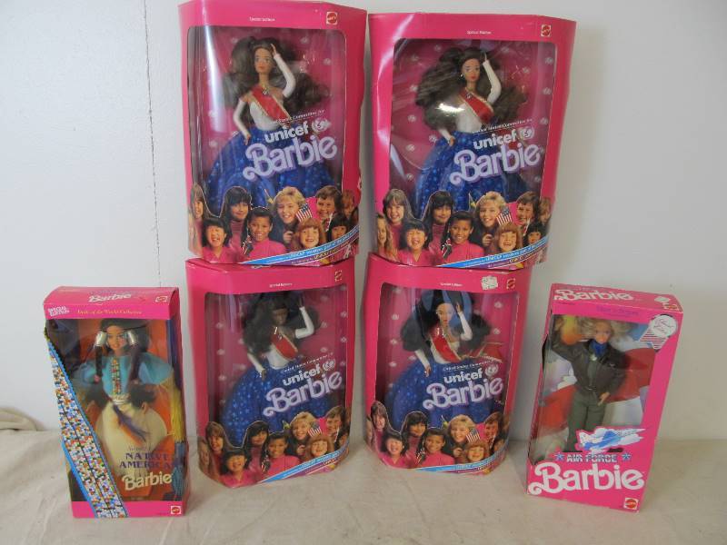 lot 86 image: Lot of NEW IN BOX Barbies #7