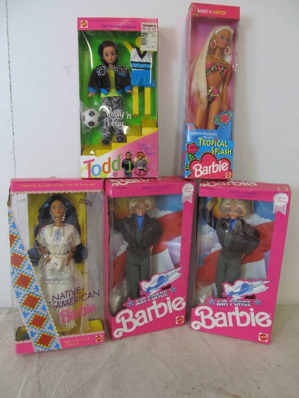 lot 89 image: Lot of NEW IN BOX Barbies #10
