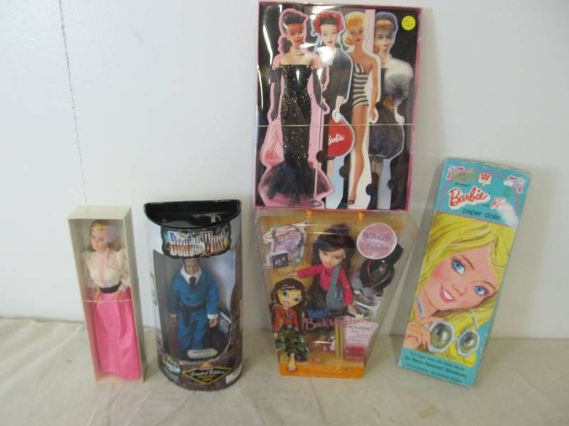 lot 91 image: Lot of NEW IN BOX Barbies etc #12 