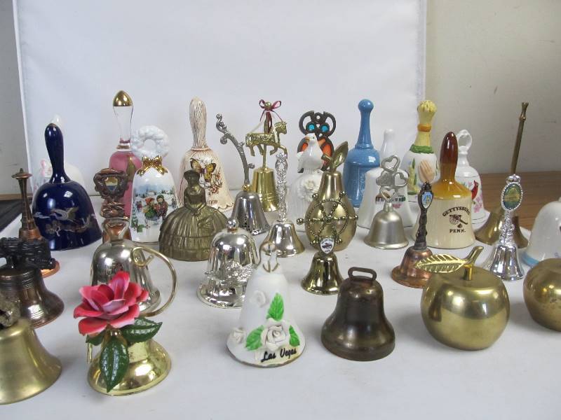 lot 110 image: Large Collection of Vintage Bells