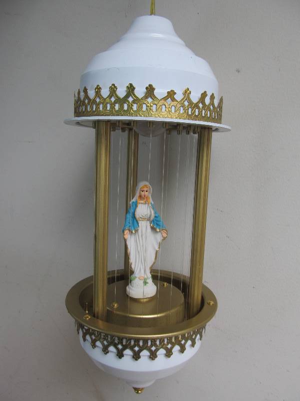 lot 12 image: MINT IN BOX Vintage Rain Lamp