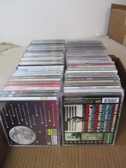 lot 127 image: Lot of  Approximately 60 Assorted CDs