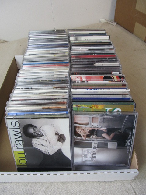 lot 128 image: Lot of  Approximately 60 Assorted CDs