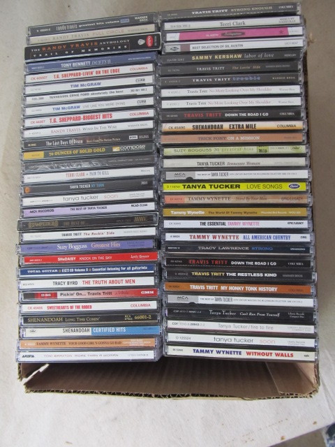 lot 131 image: Lot of  Approximately 60 Assorted CDs