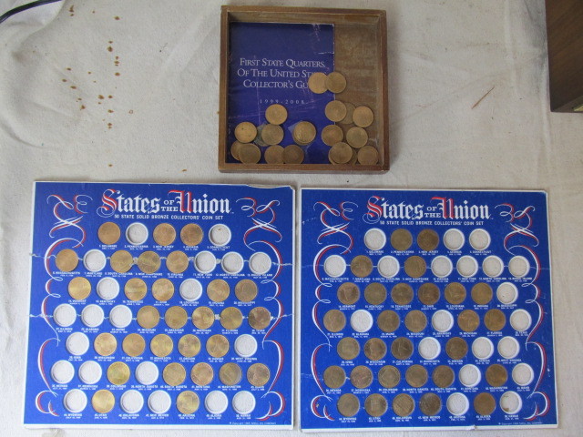 lot 148 image: Complete Set of Vintage 1969 Shell Gas Station Brass Coins