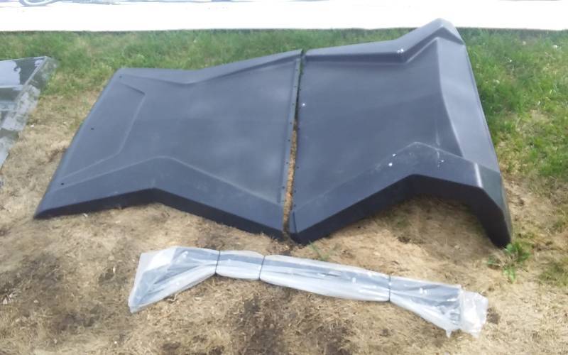 2 Piece Roof For Polaris RZR 4-Seat 44x66 (Plastic)