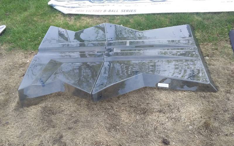2 Piece Roof For Polaris RZR 4-Seat 44x66 (Acrylic)