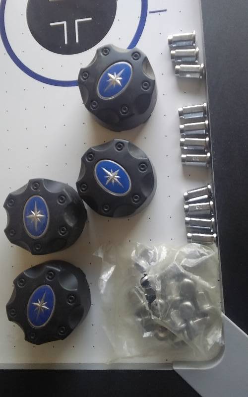 New Polaris Assorted Lug Nuts & Hub Caps