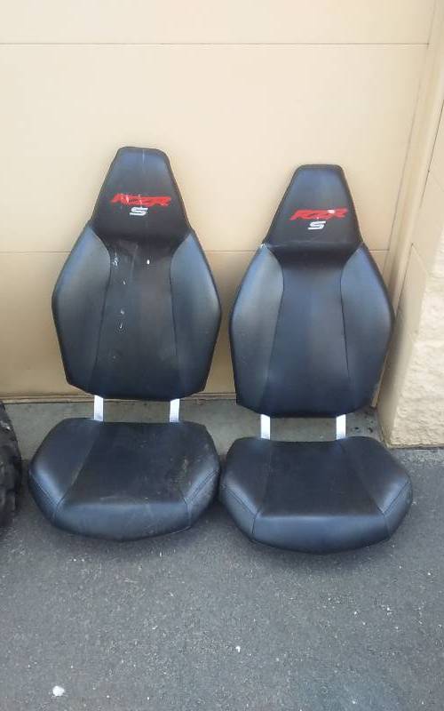 Pair RZR Black Seats