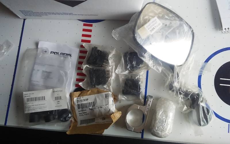Polaris Light Switches, 4 Wheel Drive Switches, Mirror & Mounts
