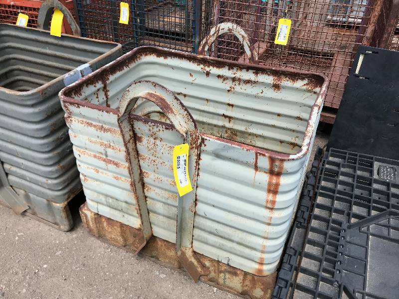 lot 156 image: Steel Bin