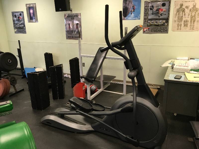 VISION FITNESS ELLIPTICAL EXERCISE MACHINE, MODEL HRTX6600