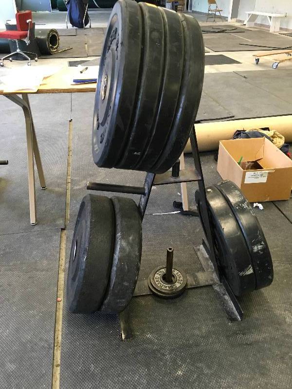 WEIGHTS AND RACK