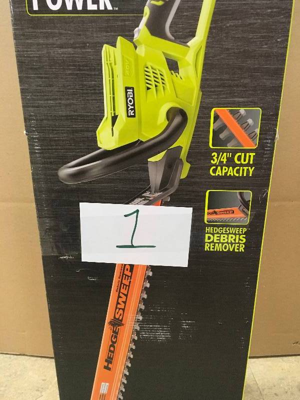Ryobi 24 cordless hedge trimmer 40v in good condition