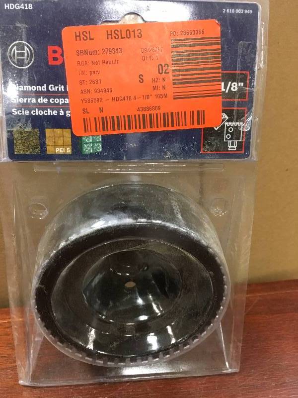 Bosch diamond grit in good condition