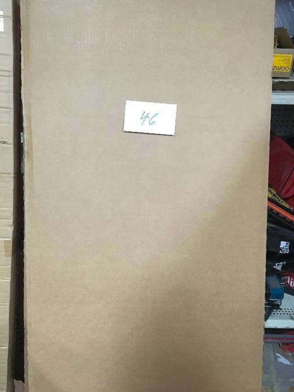 Edsal 72 in. H x 48 in. W x 24 in. D 5-Shelf Steel Shelving Unit in Black in good condition