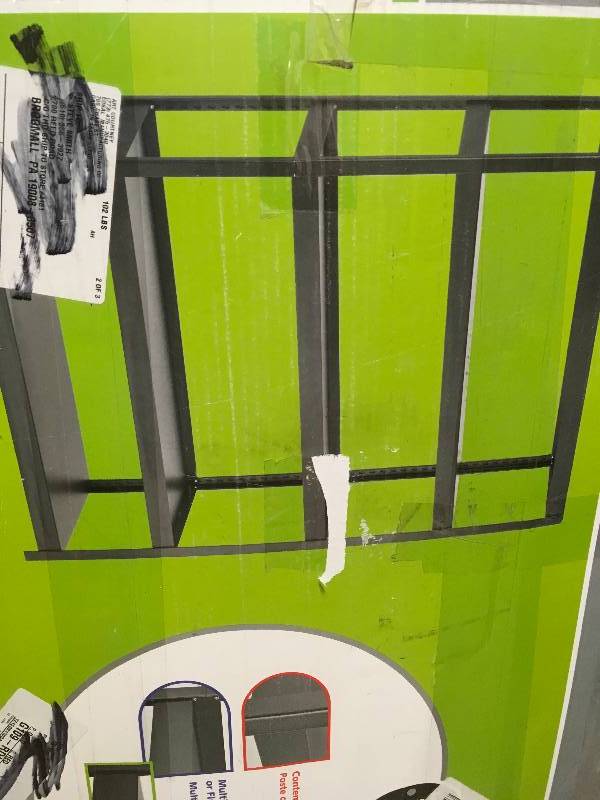 Edsal 72 in. H x 48 in. W x 24 in. D 5-Shelf Steel Shelving Unit in Black