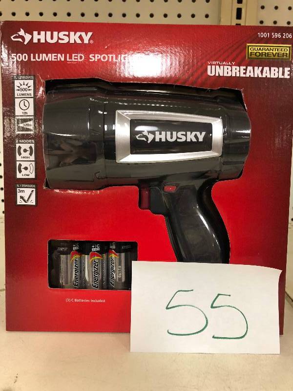 Husky 500 Lumen LED Spotlight New