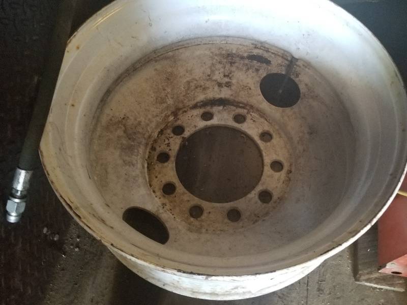 Steel Heavy Truck Trailer Rim for 24.5 Tires
