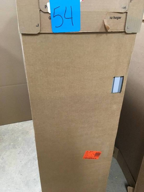 lot 54 image: Hampton Bay Shaker Assembled 30x42x12 in. Wall Kitchen Cabinet in Dove Gray