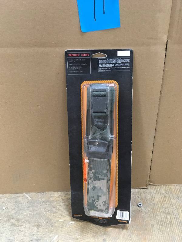 lot 71 image: Gerber Prodigy fixed blade tactical knife with ballistics nylon sheath