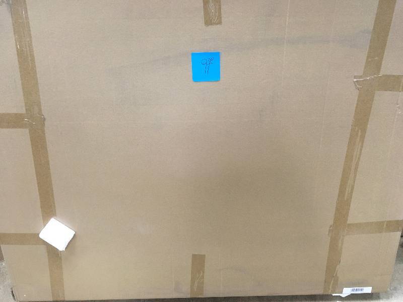 lot 97 image: DreamLine SlimLine 36 in. x 48 in. Double Threshold Shower Base in White not used