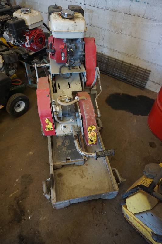 Stone Construction & Equipment Model MST Saw Devil 14 Abrasive Concrete Tub Saw