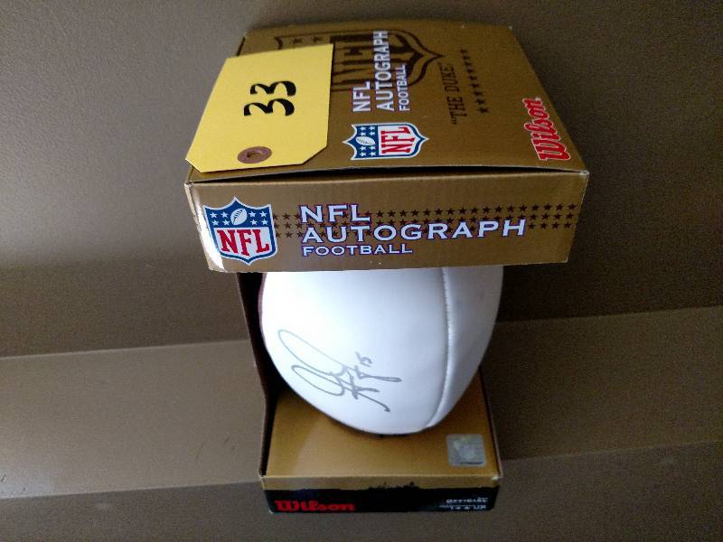 Greg Jennings Autographed NFL Footb...