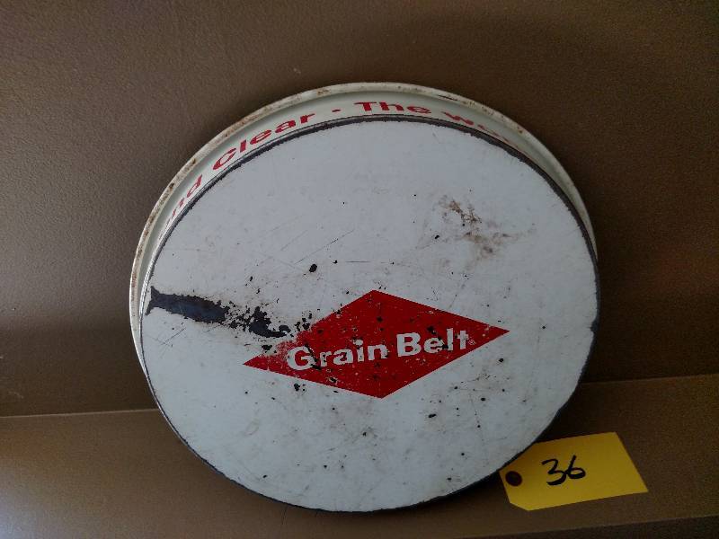 Vintage Grain Belt Tray...