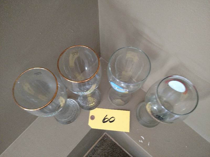 (4) Beer Glasses...