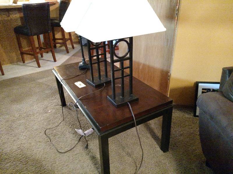 Coffee Table & (3) Lamps...