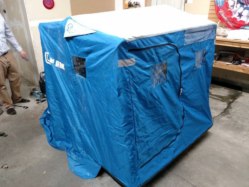 Clam Nancok Portable 2-Man Ice Hous...