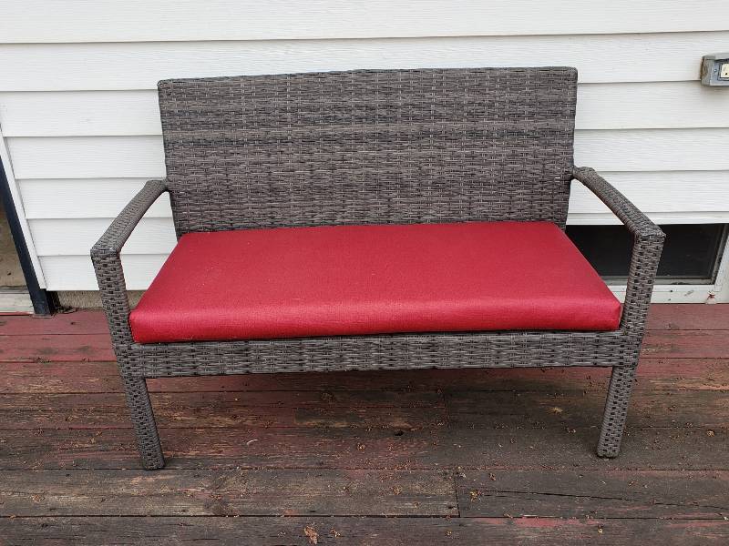lot 54 image: Modern Patio Loveseat
