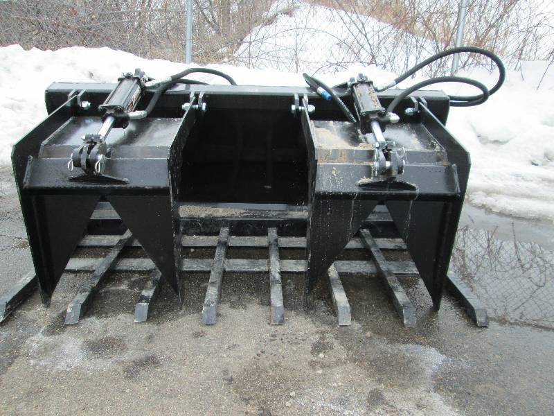 Brand New 5 Skid Steer Double Grapple - Bucket