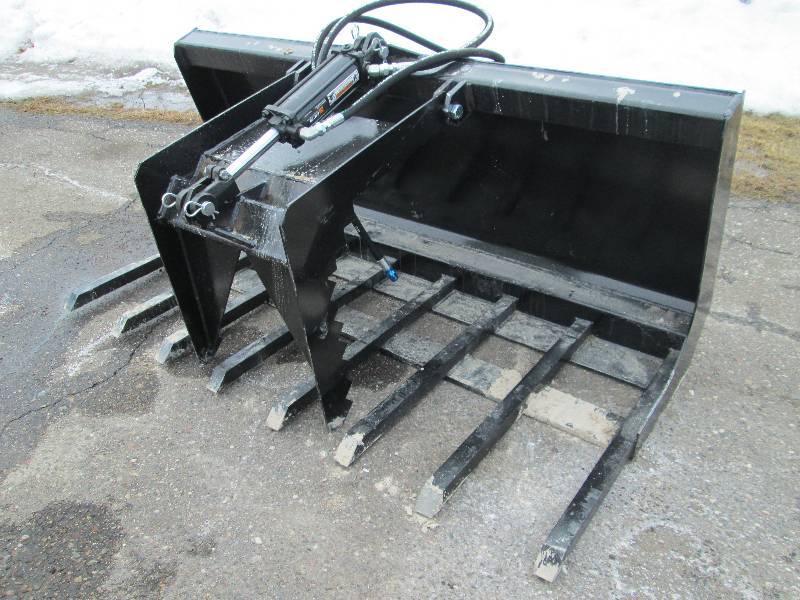 Brand New 5 Skid Steer Single Grapple - Bucket