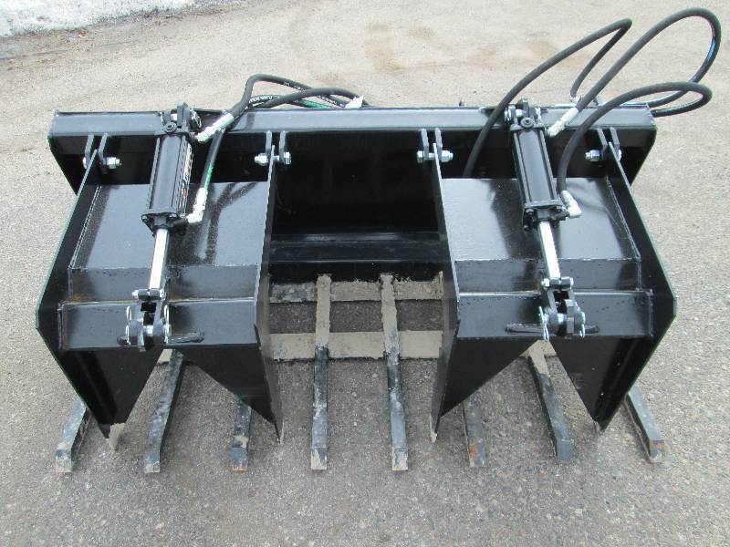Brand New 5 Skid Steer Double Grapple - Bucket