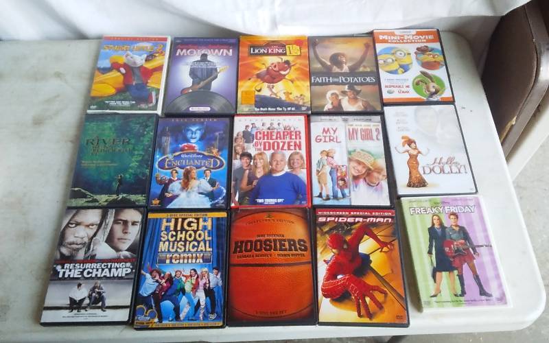 lot 51 image: 15-DVDs