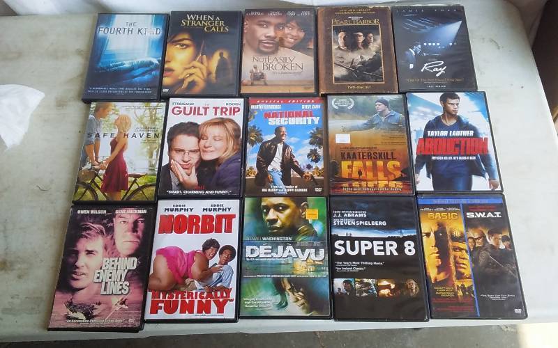 lot 53 image: 15-DVDs