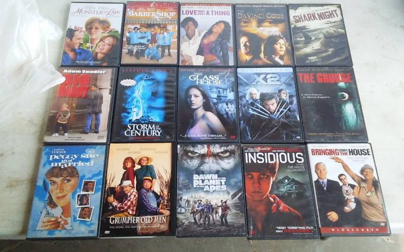 lot 54 image: 15-DVDs