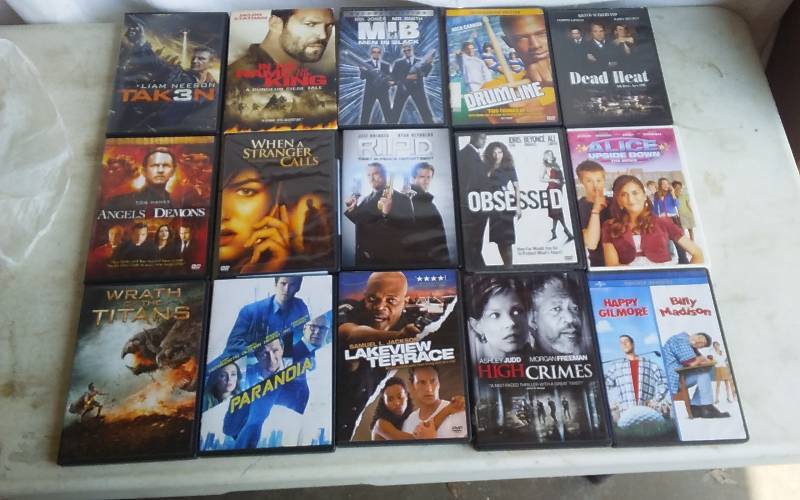 lot 55 image: 15-DVDs