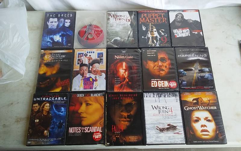 lot 59 image: 15-DVDs