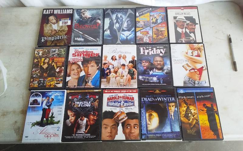 lot 60 image: 15-DVDs