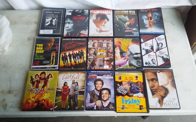 lot 61 image: 15-DVDs
