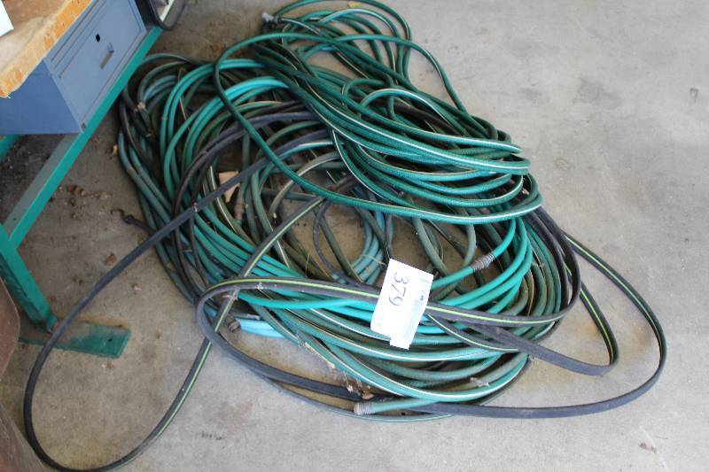 lot 379 image: Lot of (4) Garden Hoses