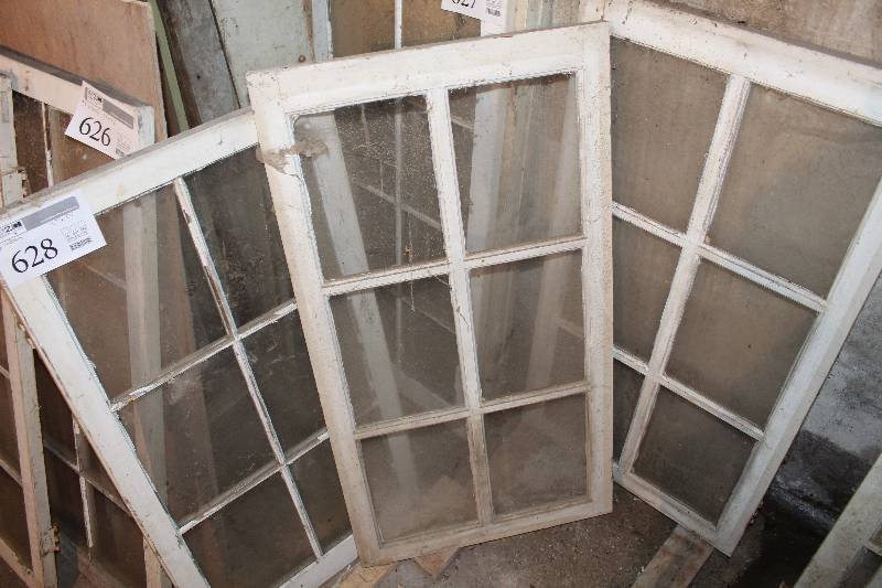 lot 628 image: Lot of (3) Windows - 6-Panel