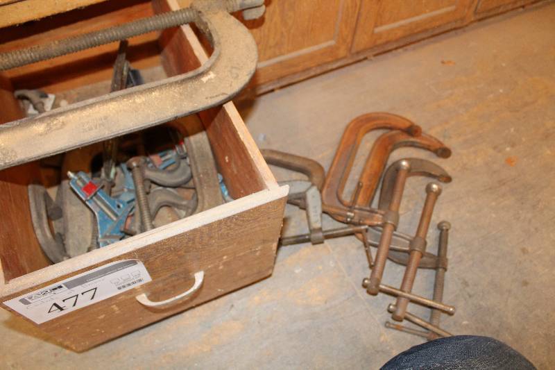 lot 477 image: C-Clamps