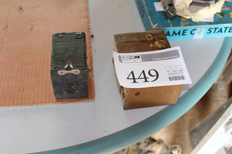 lot 449 image: Box Film Cameras