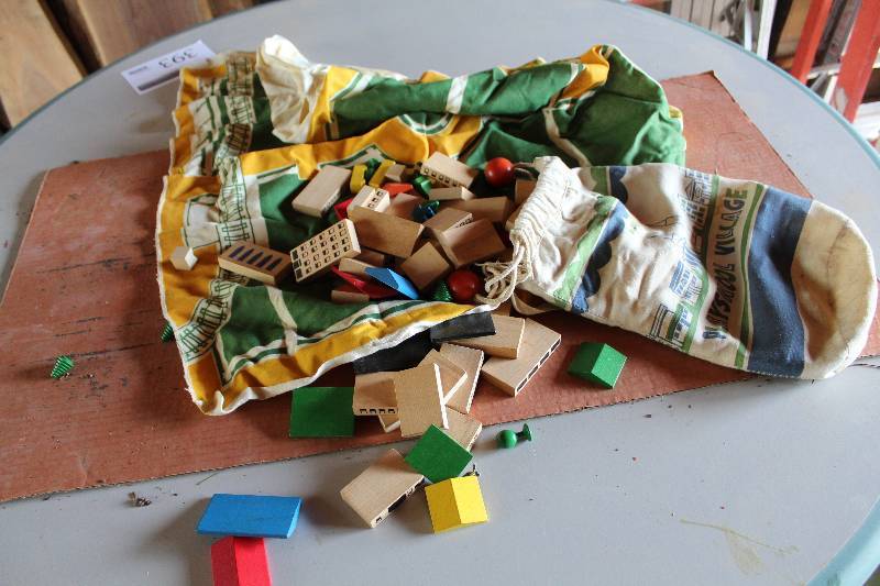 lot 442 image: Playskool Village Toy Blocks