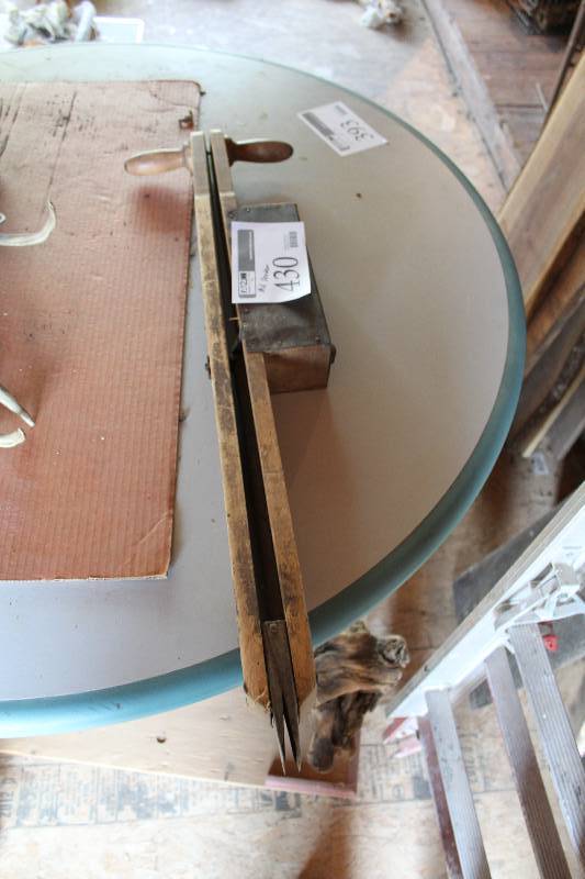 lot 430 image: Wood Seed Spreader